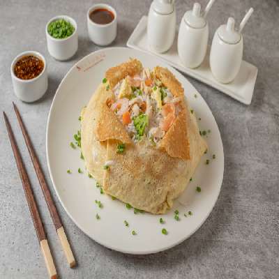 Egg Wrapped Fried Rice (Mixed) [Serves 2]