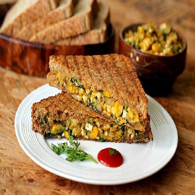 Vegetable Corn Grilled Sandwich [4 Pcs]