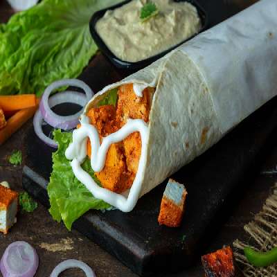 Paneer Kebab Wrap