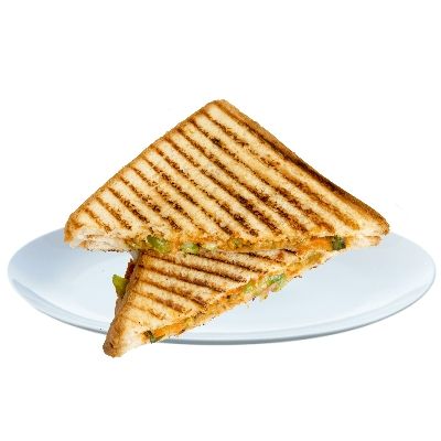 Paneer Grilled Sandwich With Free Fries