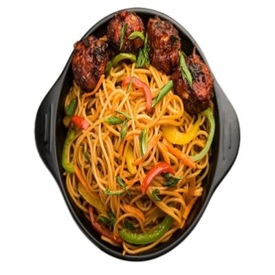Veg Noodles + Manchurian Combo