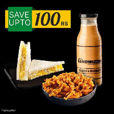 Cheese Pineapple Sandwich (Vmp)