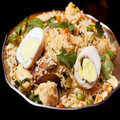 Lucknowi Egg Biryani