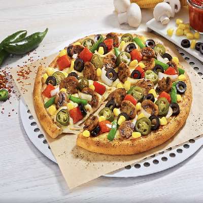 Exotic Vegetable Pizza