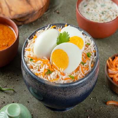 Egg Biryani (Kaka Special)