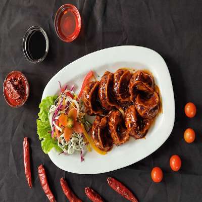 Pepper Sauce Mix Veg Momos