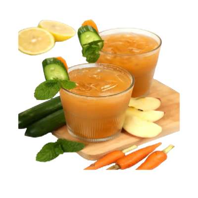 Carrot + Cucumber + Mint Juice