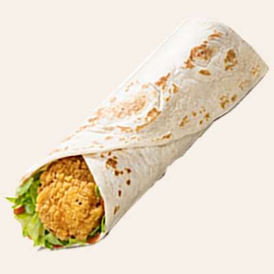 Thai Chilly Glazed Fried Chicken Wrap
