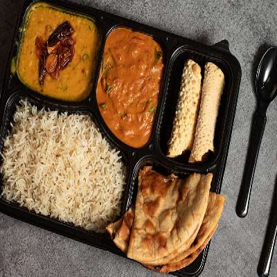 Simple Indian Thaali