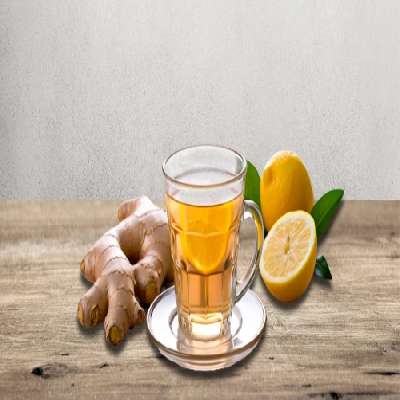 Ginger Lemon Honey(Without Milk)