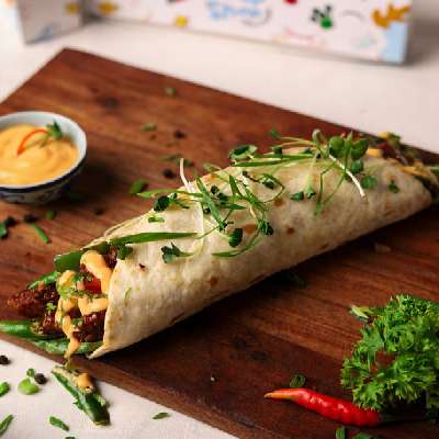 Paneer Chilly Kathi Roll