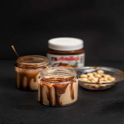 Nutella Cheesecake Jar