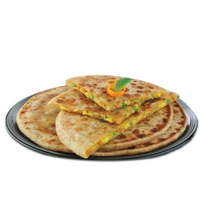 Paneer With Cheese Paratha
