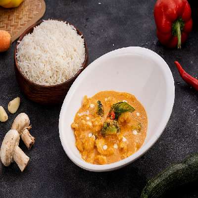 Thai Red Curry With Basil Rice