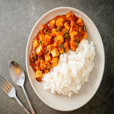 Tofu Jalfreezi Rice Bowl