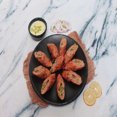 Fried Chicken Kabab (2 Pcs) +1 Special Dip