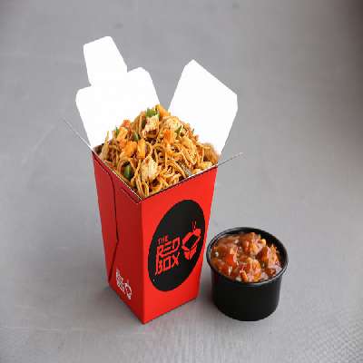 Chicken Singapore Noodles + Black Pepper Chicken (Gravy)