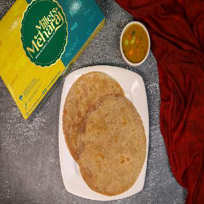 Multi Millet Chapathi (2 Pcs) With Vegetable Kurma Combo