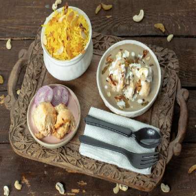 Jafrani Pulao, Afghani Chciken Lunch/dinner Combo