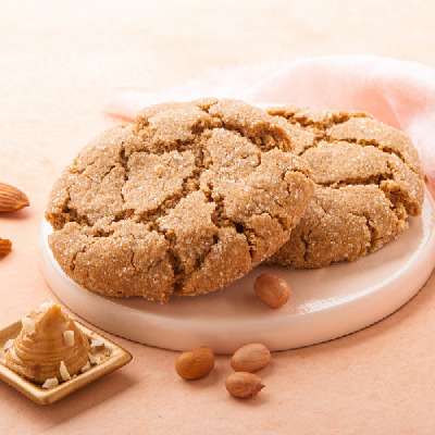 Peanut Vegan Cookies.
