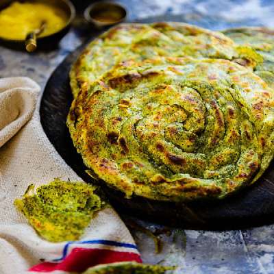 Pudina Paratha