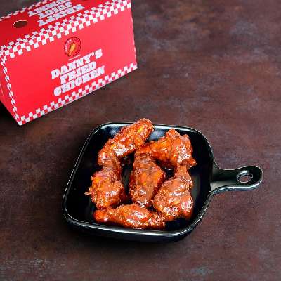 Hot Barbecue Wings (6 Pcs)