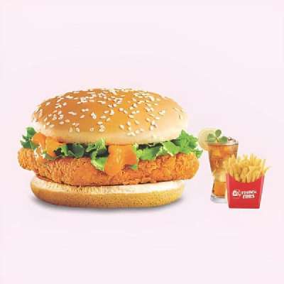 Me 5 ( Paneer Cheese Burger + F.Fries + Drink )