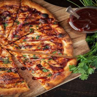 Barbeque Pepper Chicken Pizza (7 Inches)