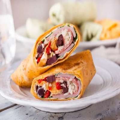 Minced Meat And Tikka Wrap