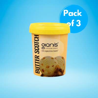 Gianis Butterscotch [125Ml] (Pack Of 3)