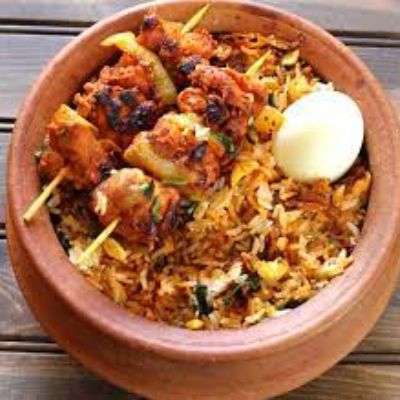 Chicken Reshmi Tikka Biryani