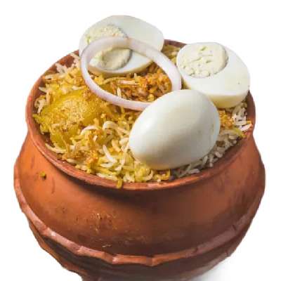 Kolkata Egg Biryani (2 Pieces Egg)