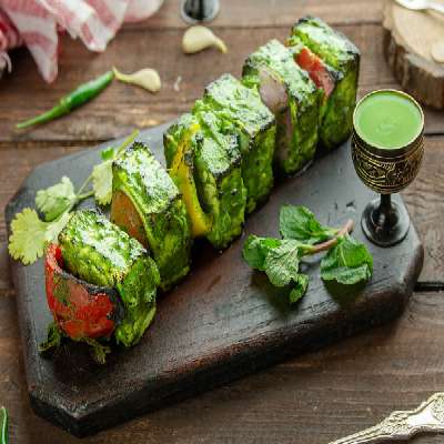 Paneer Hariyali Kebab (6 Pcs)