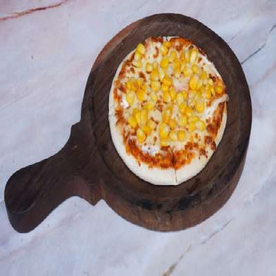 Pizza With Sweet Corn Topping