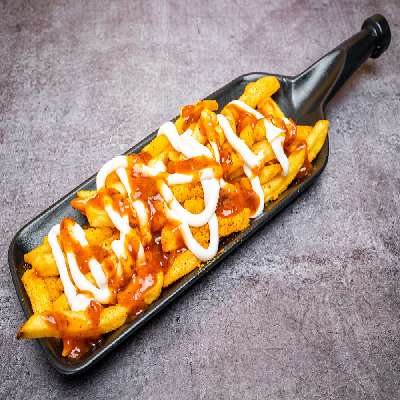 Mexican Cheesy Salsa Fries