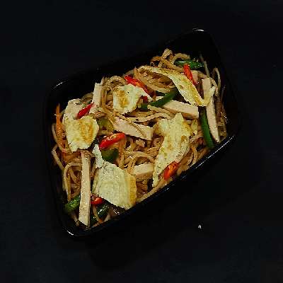 Chicken &Egg Schezwan Noodles
