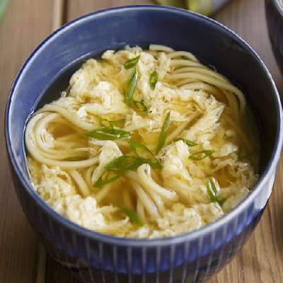 Egg Soup With Noodles