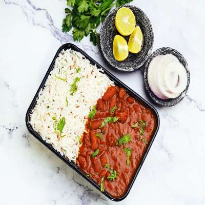 Delhi Style Rajma Rice Bowl