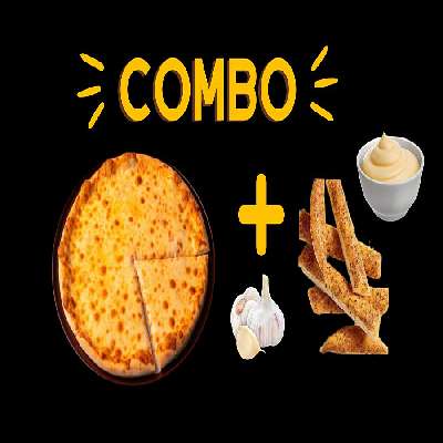 Combo One( Margherita Pizza + Garlic Bread Sticks + DIP )
