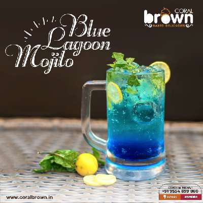 Blue Lagoon Mojito