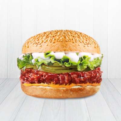 Korean Hot & Spicy Burger
