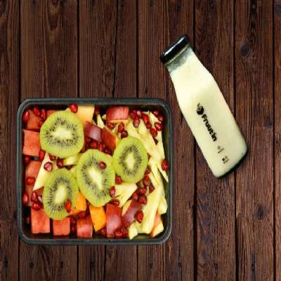 Immunity Booster Fruit Pack + Apple Milkshake