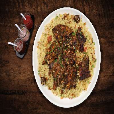 Pepper Bbq Chicken Mandi-Large