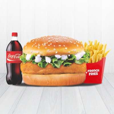Me 2 ( Classic Veg Burger + F.Fries + Drink )