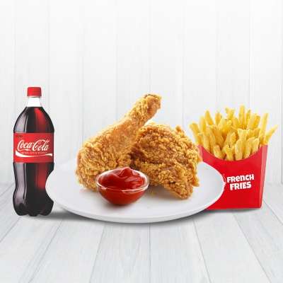 Me 16 ( 2Pc Chicken + F.Fries + Drink + 2 Mayo )