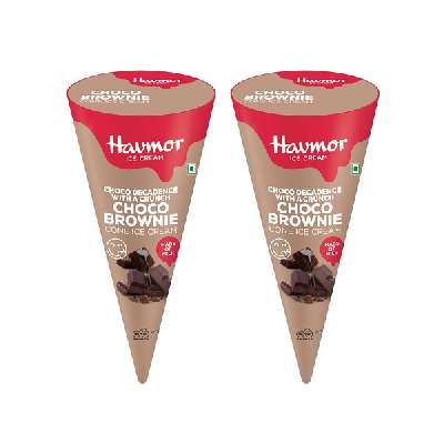 Choco Brownie [cone] (110ml Pack Of 2)