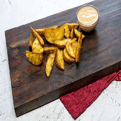 Salted Potato Wedges