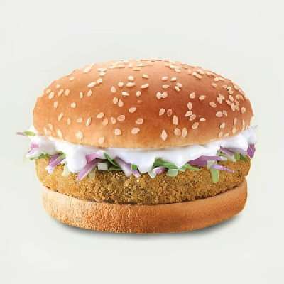 Corn N Spinach Burger