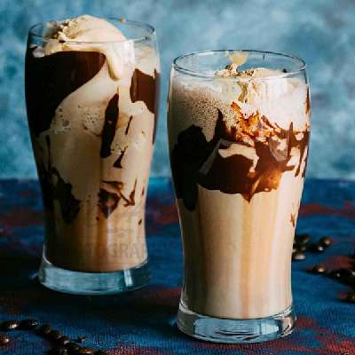 Cold Coffee With Ice Cream