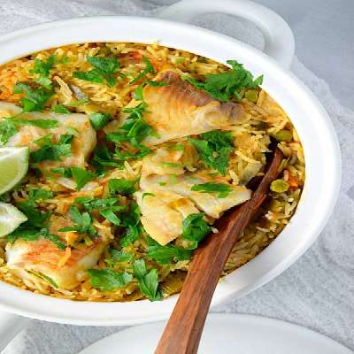 Clay Pot Rice With Fish